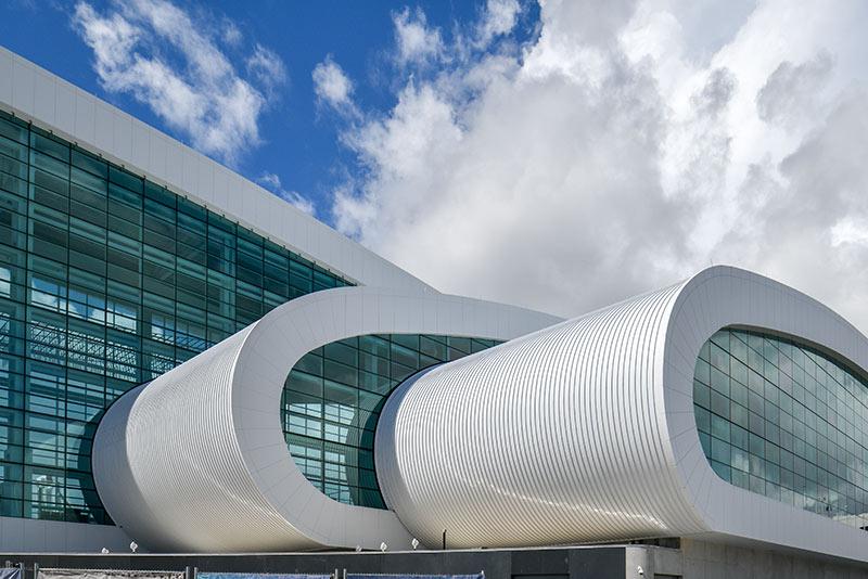 Exterior of NCL passenger terminal